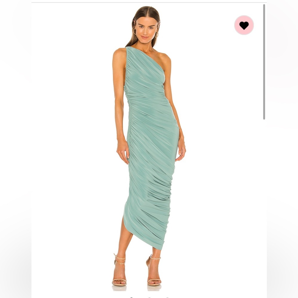 Revolve Diana Gown in Vintage Mint